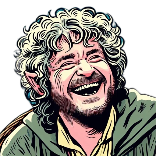 face, comic book art, cartoon, concept art transparent PNG cut-out