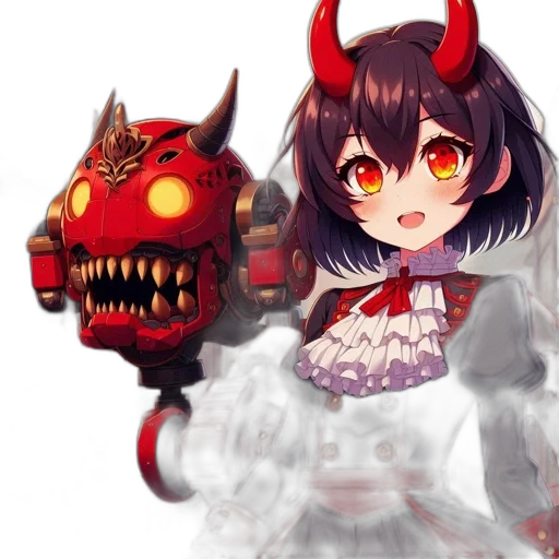 weapon, dragon, mask, creature transparent PNG cut-out