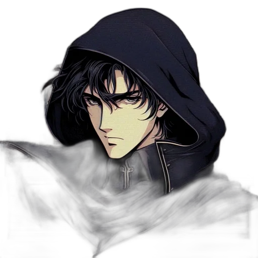mask, jacket, face, anime transparent PNG cut-out