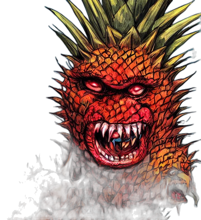 dragon, creature, mask, concept art transparent PNG cut-out