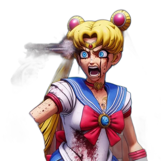 staff, weapon, face, comic book art transparent PNG cut-out