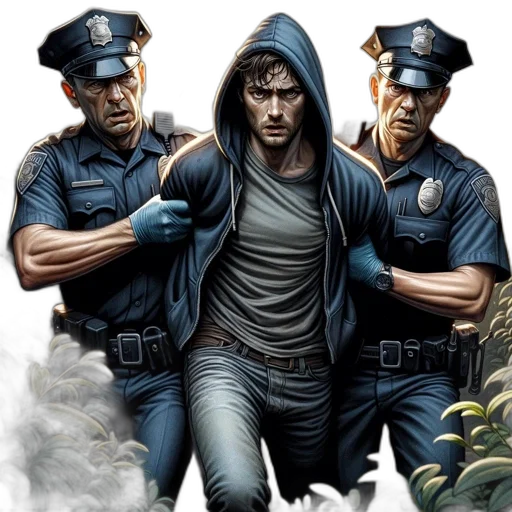 comic book art, concept art, photorealistic, watercolor transparent PNG cut-out