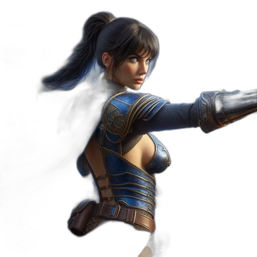 sword, staff, weapon, fantasy art transparent PNG cut-out