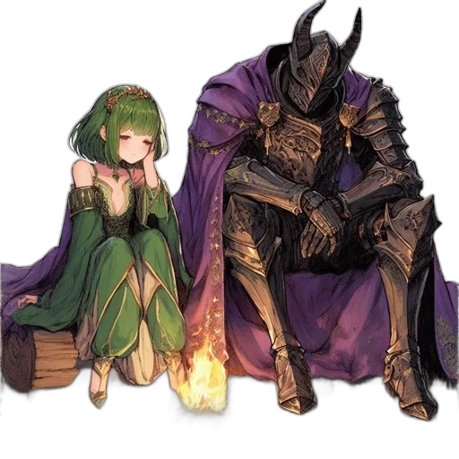 dragon, sword, mask, fantasy art transparent PNG cut-out