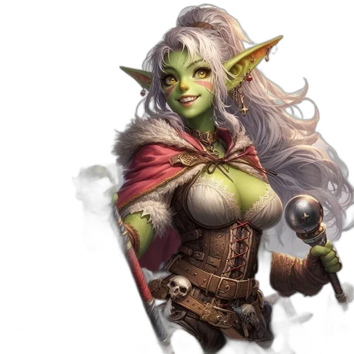 fantasy art, concept art, pixel art, photorealistic transparent PNG cut-out