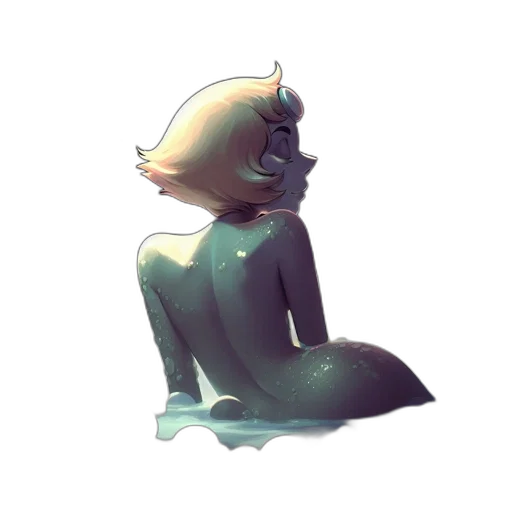 crown, creature, mask, dress transparent PNG cut-out