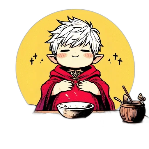 food, pixel art, cartoon, anime transparent PNG cut-out