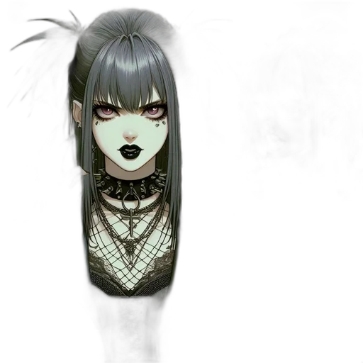 mask, staff, jewelry, creature transparent PNG cut-out