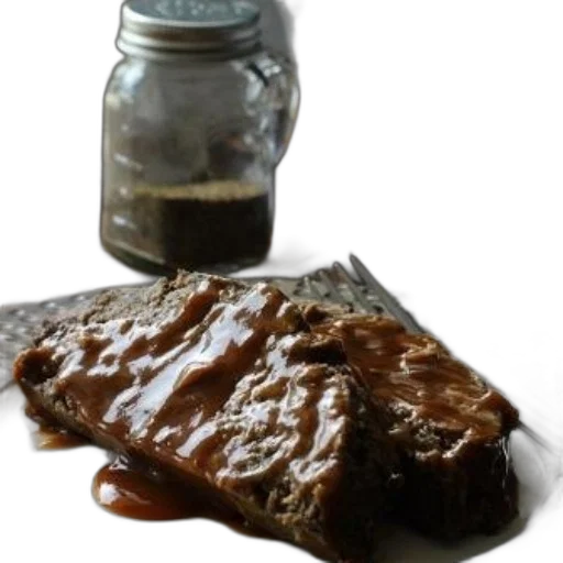 food, bottle, plate, meatloaf transparent PNG cut-out
