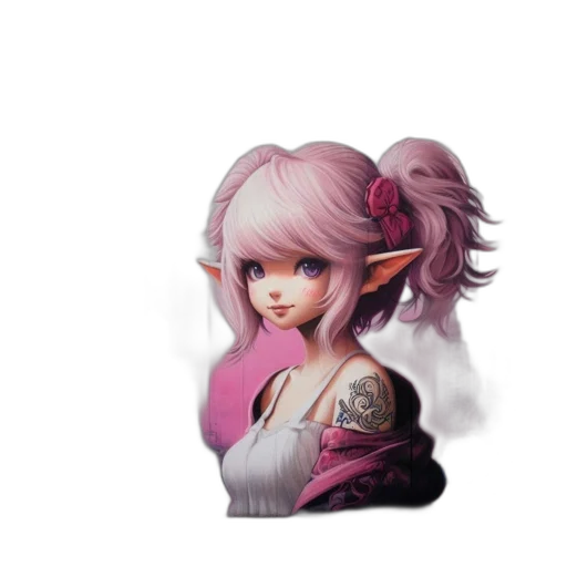 face, staff, dragon, weapon transparent PNG cut-out