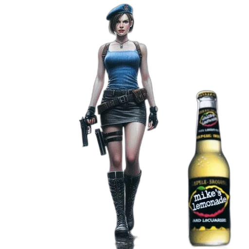 weapon, bottle, concept art, cyberpunk transparent PNG cut-out