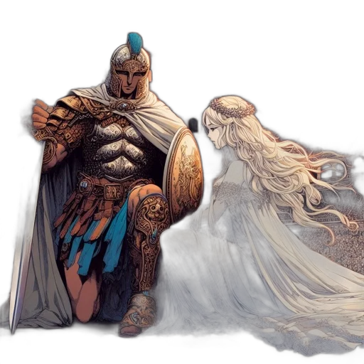 sword, dragon, concept art, fantasy art transparent PNG cut-out