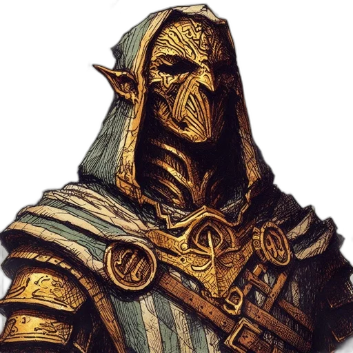 mask, face, staff, sword transparent PNG cut-out
