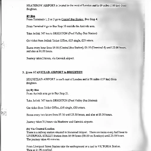 document, titled, heathrow, airport transparent PNG cut-out