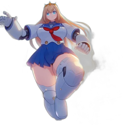 robot, dress, weapon, creature transparent PNG cut-out