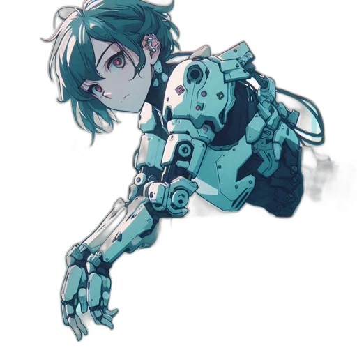 robot, weapon, creature, sword transparent PNG cut-out