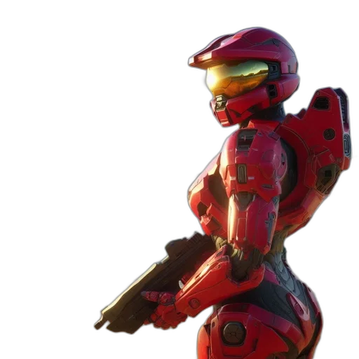 robot, weapon, concept art, 3d render transparent PNG cut-out
