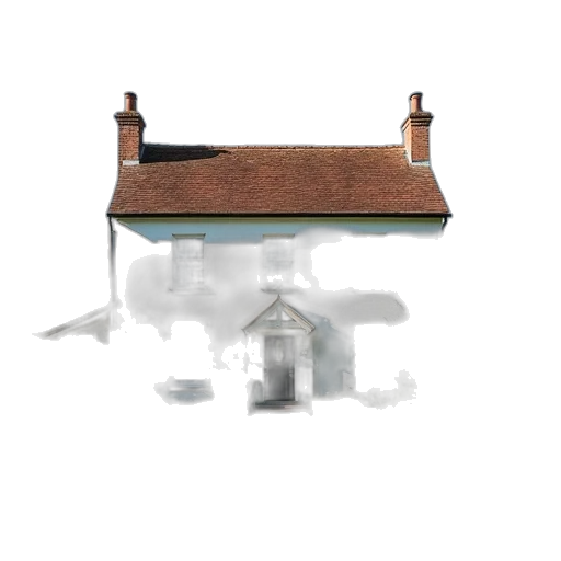 building, umbrella, furniture, mask transparent PNG cut-out