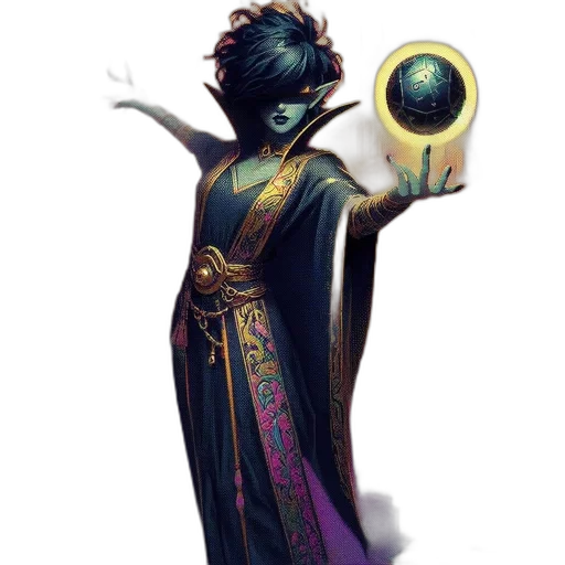 staff, mask, jewelry, dress transparent PNG cut-out