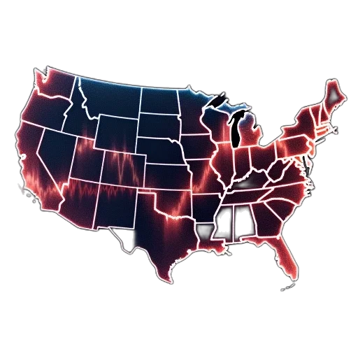 red, down, trend, average transparent PNG cut-out