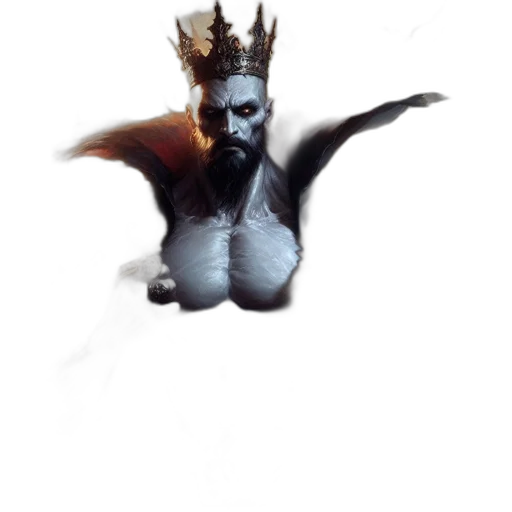 dragon, mask, creature, staff transparent PNG cut-out
