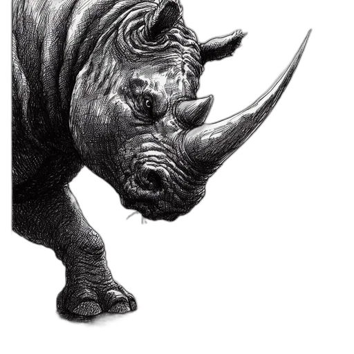 animal, creature, face, photorealistic transparent PNG cut-out