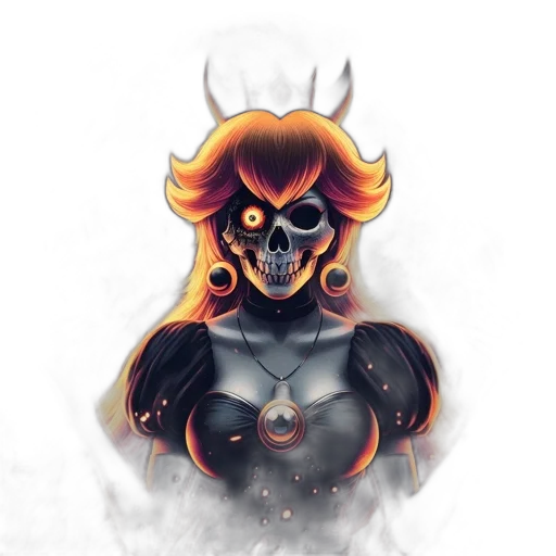 mask, crown, creature, face transparent PNG cut-out
