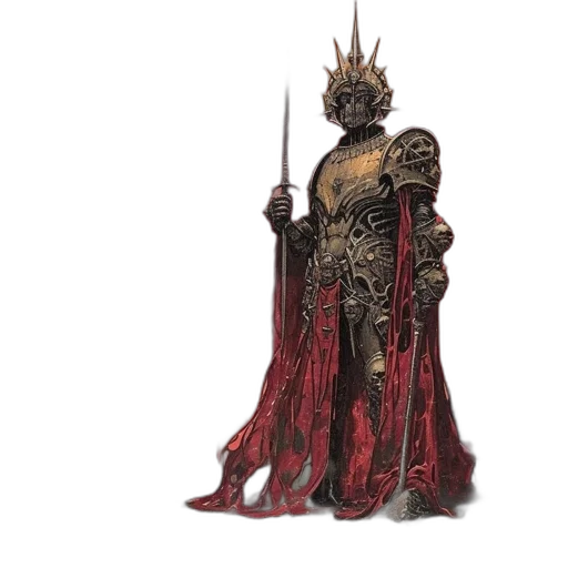 crown, sword, staff, dress transparent PNG cut-out