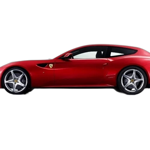 car, photorealistic, 3d render, sleek transparent PNG cut-out