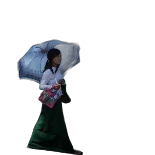 umbrella, dress, staff, jacket transparent PNG cut-out