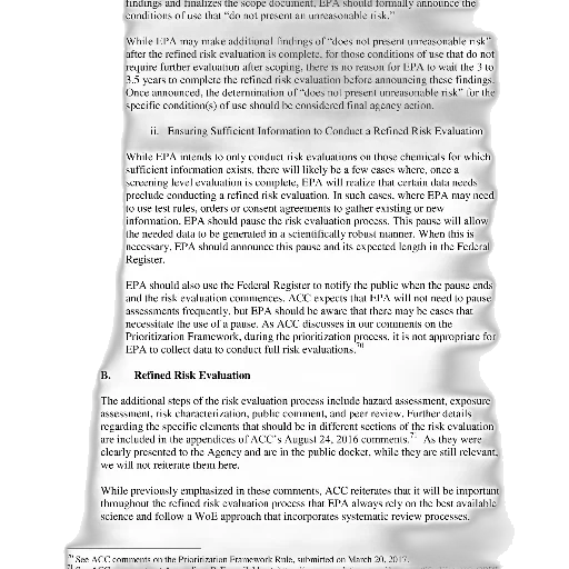 document, discussing, epa, risk transparent PNG cut-out