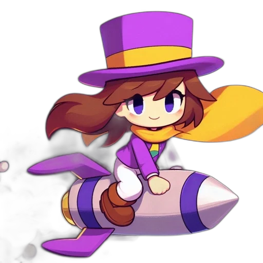staff, hat, weapon, robot transparent PNG cut-out