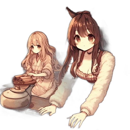creature, hair, food, animal transparent PNG cut-out