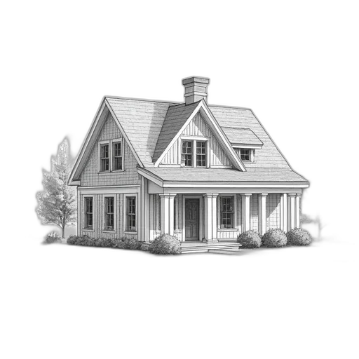 building, furniture, 3d render, photorealistic transparent PNG cut-out