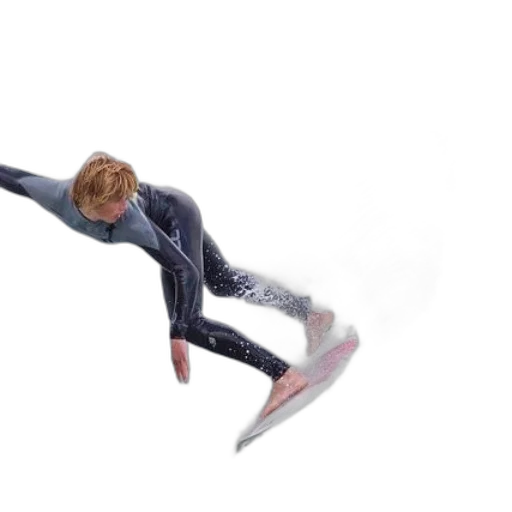 creature, hair, jacket, shoes transparent PNG cut-out
