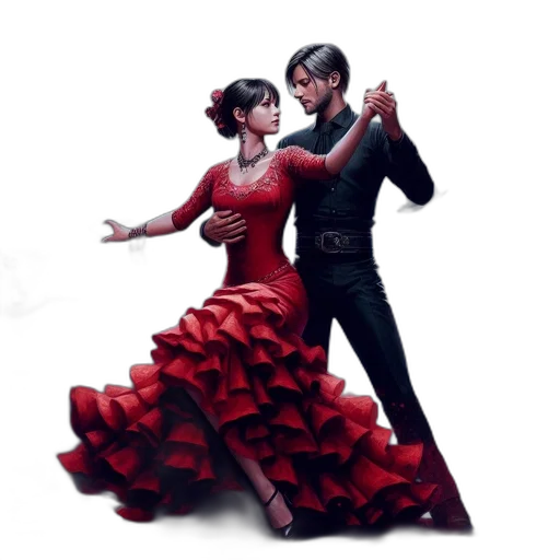 dress, photorealistic, concept art, 3d render transparent PNG cut-out