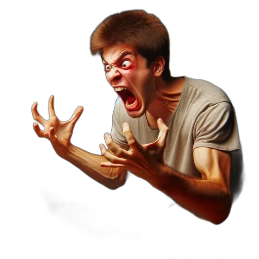 face, staff, creature, weapon transparent PNG cut-out