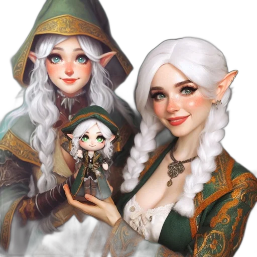 staff, face, fantasy art, concept art transparent PNG cut-out