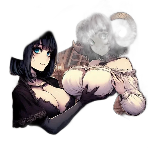 staff, creature, mask, weapon transparent PNG cut-out