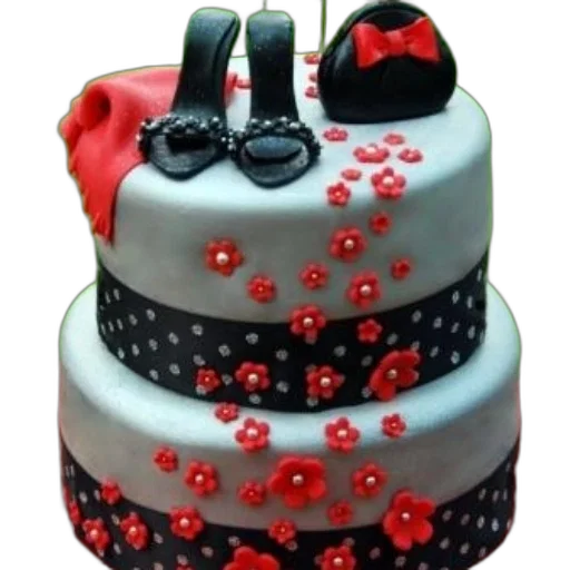 3d render, photorealistic, two-tiered, cake transparent PNG cut-out