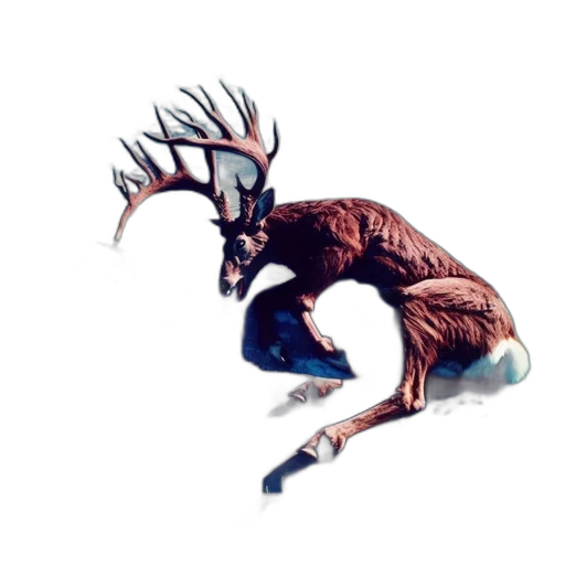 creature, animal, dragon, hair transparent PNG cut-out