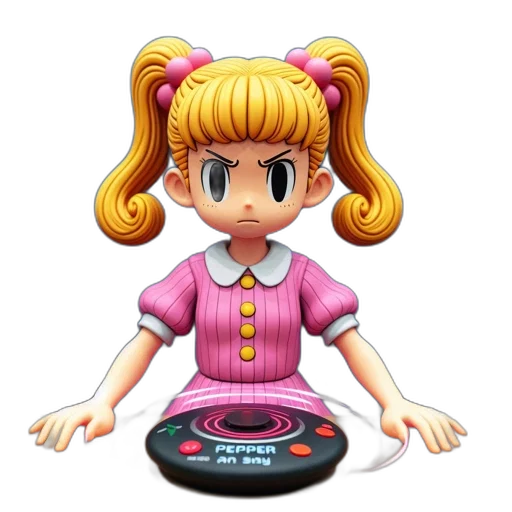 staff, 3d render, cartoon, concept art transparent PNG cut-out