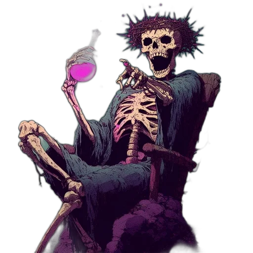 concept art, vaporwave, comic book art, fantasy art transparent PNG cut-out