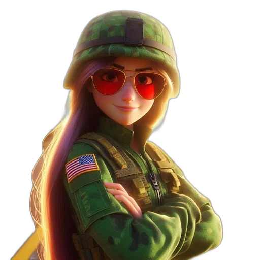 jacket, weapon, hat, face transparent PNG cut-out