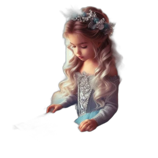 crown, dress, jewelry, staff transparent PNG cut-out