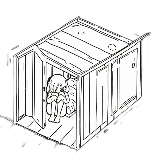 furniture, building, robot, creature transparent PNG cut-out