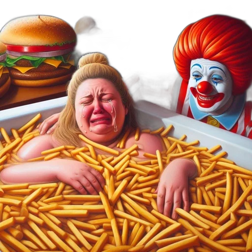 food, photorealistic, oil painting, concept art transparent PNG cut-out