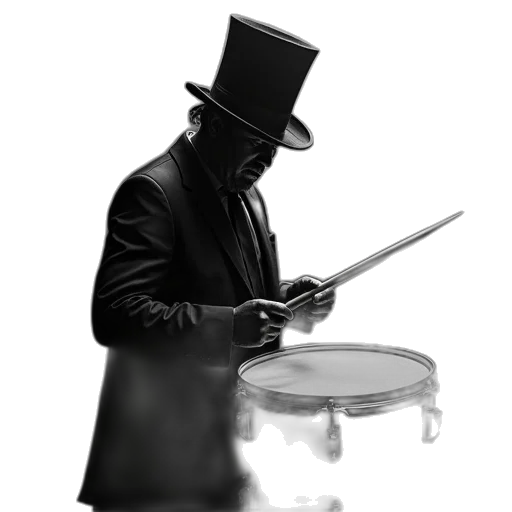 staff, hat, mask, robot transparent PNG cut-out