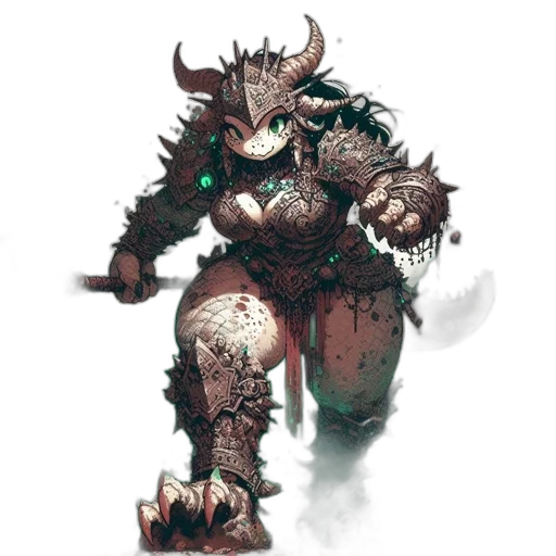 creature, concept art, fantasy art, comic book art transparent PNG cut-out