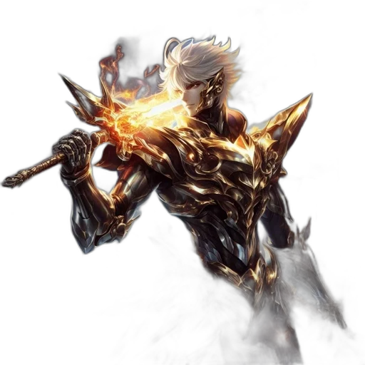 sword, weapon, dragon, staff transparent PNG cut-out